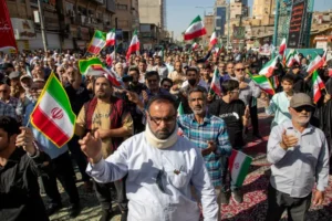 Israel–Iran Escalation rally