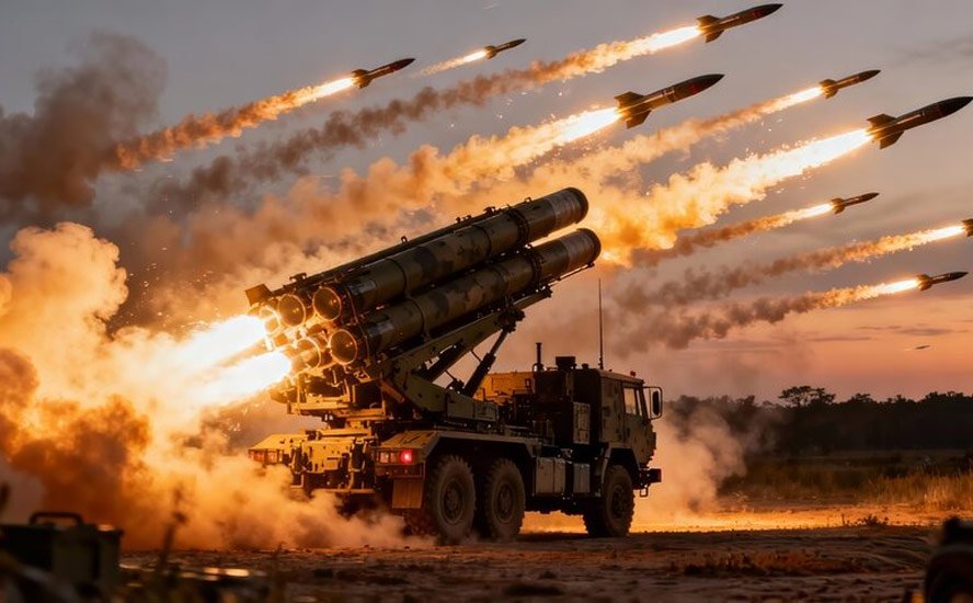 Iran Launches Missiles and Drones at Gulf Targets, Threatens Economic Retaliation