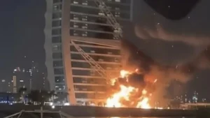 Dubai Airport And Iconic Burj Al Arab Hotel Damaged In Iranian Missile Strikes 1 Crop 38370478