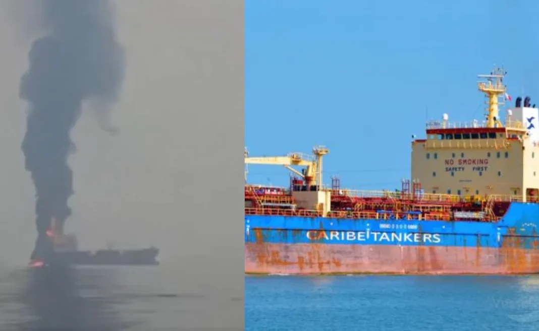 Indian Crew Member Killed After Drone Boat Hits Oil Tanker Off Oman Coast Indian Crew Member Killed After Drone Boat Hits Oil Tanker Off Oman Coast
